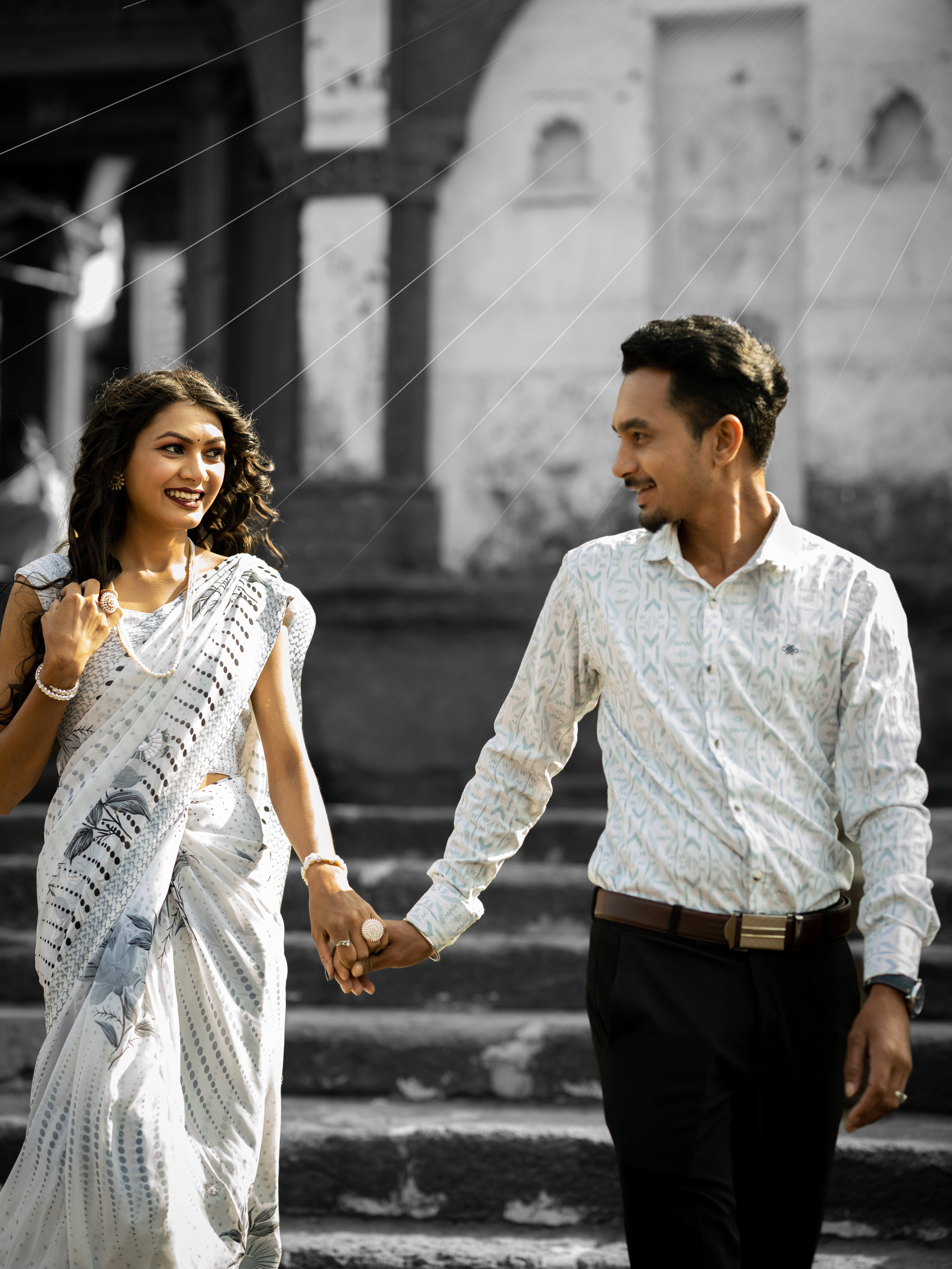 Pratibha & Sandip by DTBVisuals